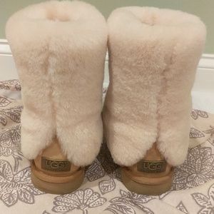 Fluffy ugg boots